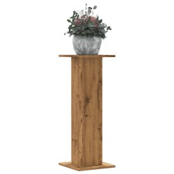 Supports pour plantes 2 pcs chêne artisanal bois d'ingénierie 