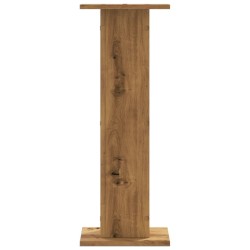 Supports pour plantes 2 pcs chêne artisanal bois d'ingénierie 
