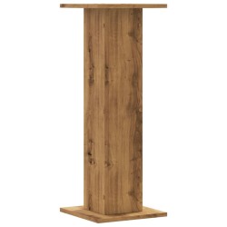 Supports pour plantes 2 pcs chêne artisanal bois d'ingénierie 