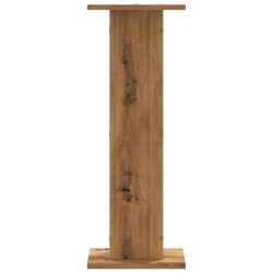 Supports de haut-parleurs 2 pcs chêne artisanal bois ingénierie 