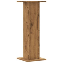 Supports de haut-parleurs 2 pcs chêne artisanal bois ingénierie 