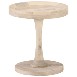 Table d'appoint Ø40x45 cm Bois de manguier massif 