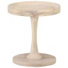 Table d'appoint Ø40x45 cm Bois de manguier massif 