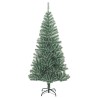 Sapin de Noël artificiel avec neige floquée vert 240 cm 