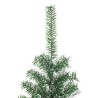 Sapin de Noël artificiel avec neige floquée vert 240 cm 