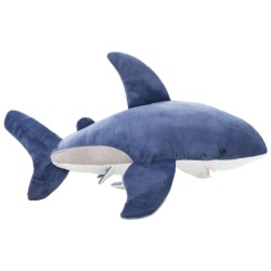 Requin en peluche Bleu et blanc 