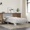 Cadre de lit sans matelas sonoma gris 100x200 cm 