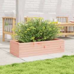 Jardinière 90x40x23 cm bois massif douglas 