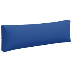 Coussins de palette lot de 3 bleu tissu 