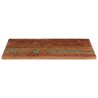 Dessus de table 110x50x2,5cm rectangulaire bois massif récupéré 