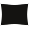 Voile de parasol tissu oxford rectangulaire 5x7 m noir 
