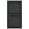 Niche de douche noir mat 32x62x9 cm acier inoxydable 