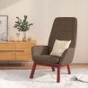 Chaise de relaxation Taupe Tissu 