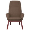 Chaise de relaxation Taupe Tissu 