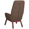 Chaise de relaxation Taupe Tissu 