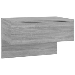 Tables de chevet murales 2 pcs Sonoma gris 