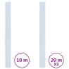 Films pour fenêtre 3 pcs statique dépoli blanc transparent PVC 