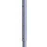 Tente réception pliable professionnelle 2x2 m Acier Blanc 
