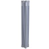 Tente réception pliable professionnelle 2x2 m Acier Blanc 
