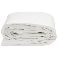 Bâche blanc 4x7 m 650 g/m² 
