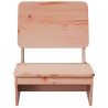 Chaise de jardin 60x64x70,5 cm bois massif de douglas 