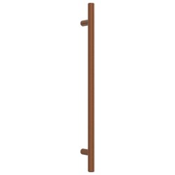 Poignées d'armoire 20 pcs bronze 224 mm acier inoxydable 