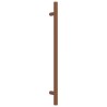 Poignées d'armoire 20 pcs bronze 224 mm acier inoxydable 