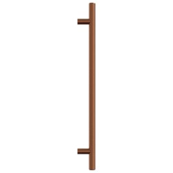 Poignées d'armoire 20 pcs bronze 224 mm acier inoxydable 