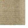 Tapis Sisal naturel 66x250 cm Vert 