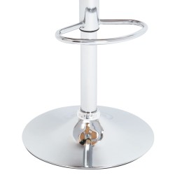 Tabouret de bar Taupe Tissu 