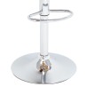 Tabouret de bar Taupe Tissu 