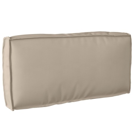 Ensemble de coussins de palette 2 pièces taupe en tissu Oxford 