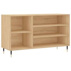 Armoire à chaussures Chêne sonoma 102x36x60cm Bois d'ingénierie 