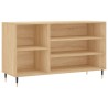 Armoire à chaussures Chêne sonoma 102x36x60cm Bois d'ingénierie 