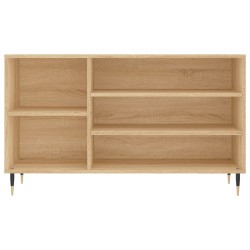Armoire à chaussures Chêne sonoma 102x36x60cm Bois d'ingénierie 