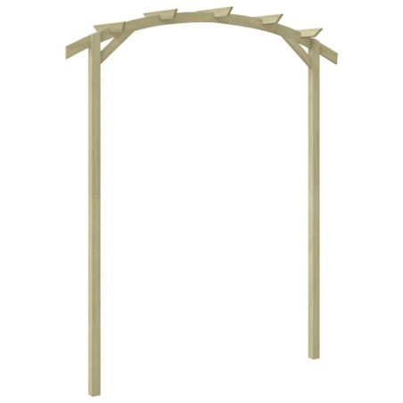 Pergola de jardin 180x210x40 cm Bois de pin imprégné 