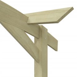 Pergola de jardin 180x210x40 cm Bois de pin imprégné 
