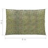 Filet de camouflage avec sac de rangement 5x8 m Vert 