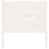 Tête de lit Blanc 81x4x100 cm Bois massif de pin 