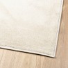 Tapis OVIEDO à poils courts beige 160x160 cm 