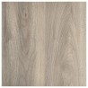Dalles de plancher autoadhésives 55 pcs PVC 5,11 m² taupe 