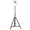 Lampadaire 25 W rouge délavé 61x61x90/150 cm E27 