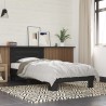 Cadre de lit sans matelas noir 100x200 cm 