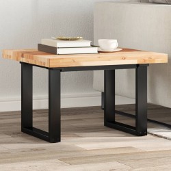 Dessus de table carré 60x60x4 cm bois massif d'acacia 