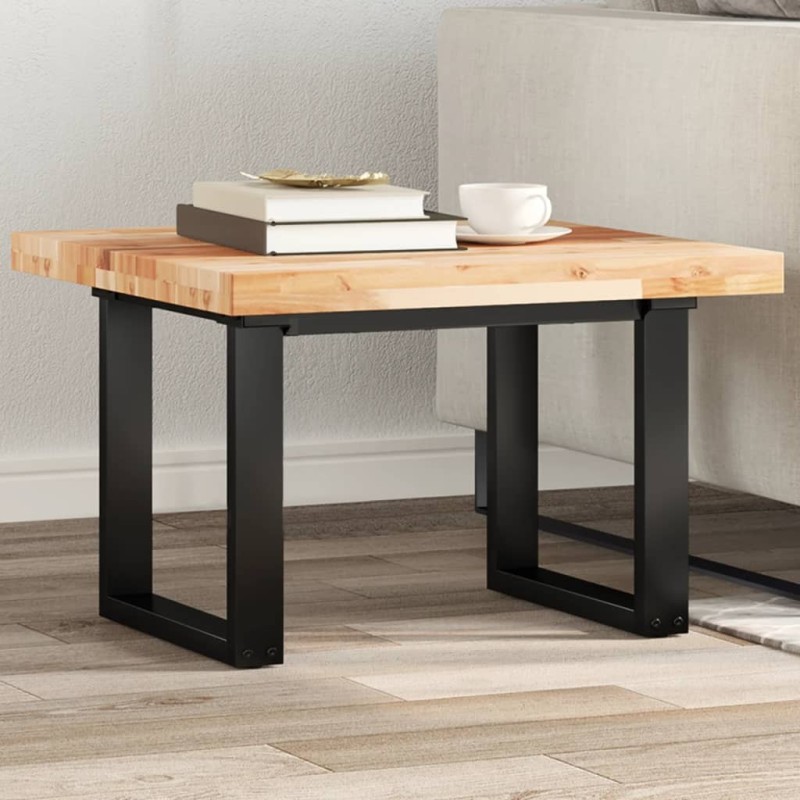 Dessus de table carré 60x60x4 cm bois massif d'acacia Dessus de table carré 60x60x4 cm bois massif d'acacia