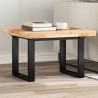 Dessus de table carré 60x60x4 cm bois massif d'acacia 