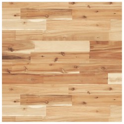 Dessus de table carré 60x60x4 cm bois massif d'acacia 