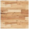 Dessus de table carré 60x60x4 cm bois massif d'acacia 