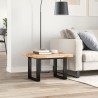 Dessus de table carré 60x60x4 cm bois massif d'acacia 