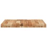 Dessus de table carré 60x60x4 cm bois massif d'acacia 